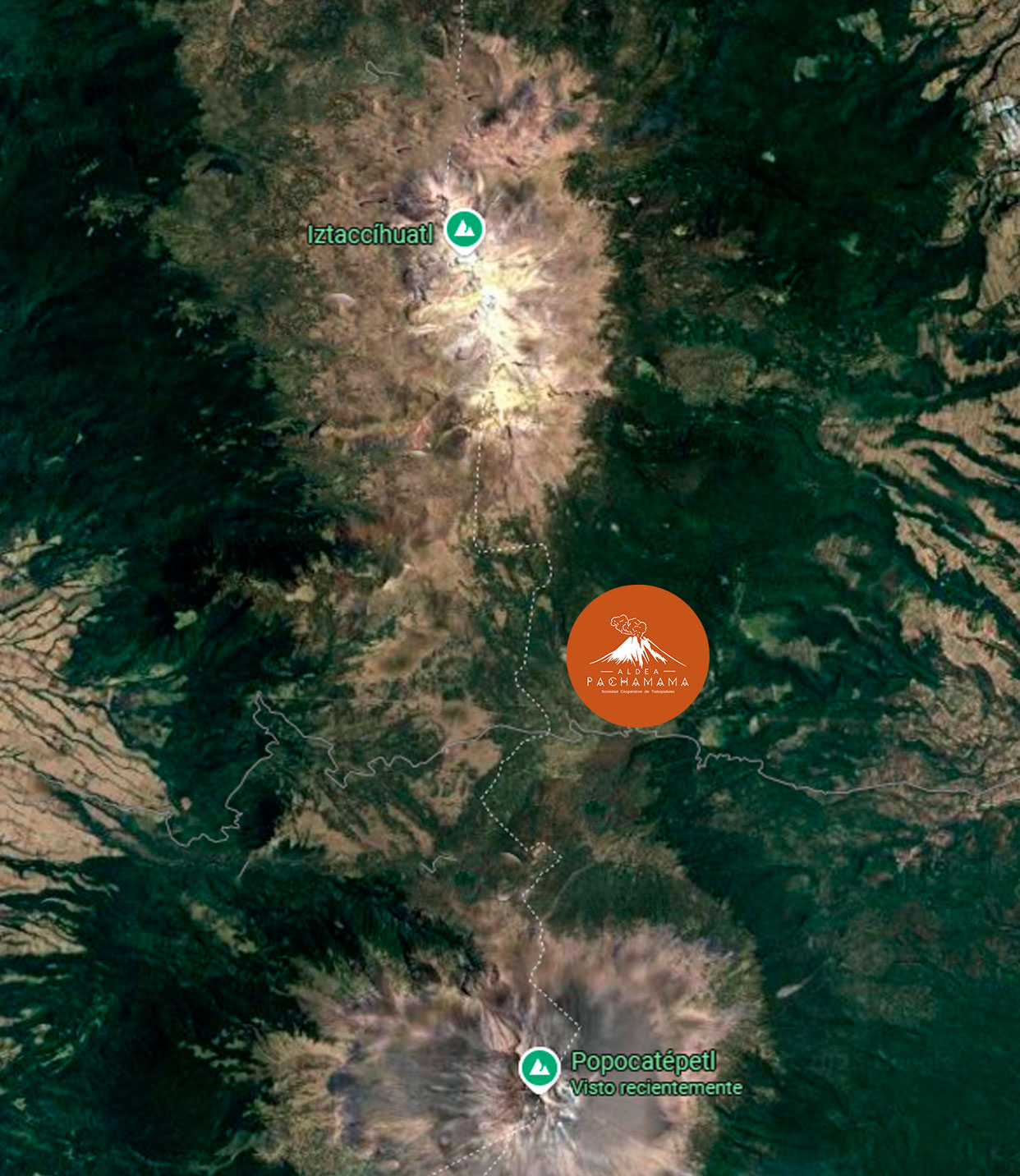 Popocatépetl Iztaccíhuatl Aldea Pachamama